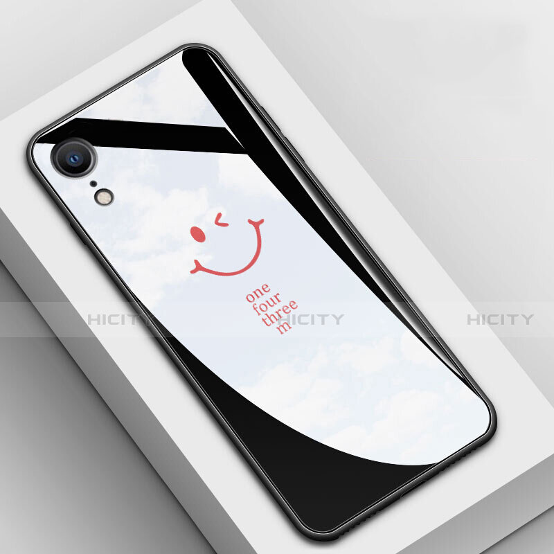 Handyhülle Silikon Hülle Rahmen Schutzhülle Spiegel Modisch Muster für Apple iPhone XR
