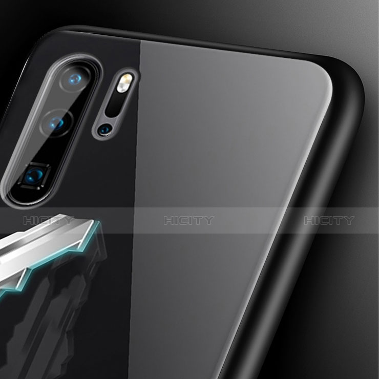 Handyhülle Silikon Hülle Rahmen Schutzhülle Spiegel Modisch Muster für Huawei P30 Pro New Edition