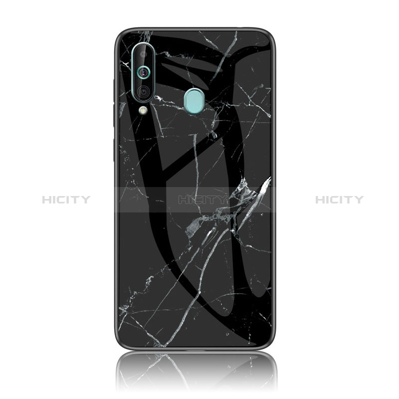 Handyhülle Silikon Hülle Rahmen Schutzhülle Spiegel Modisch Muster für Samsung Galaxy A60