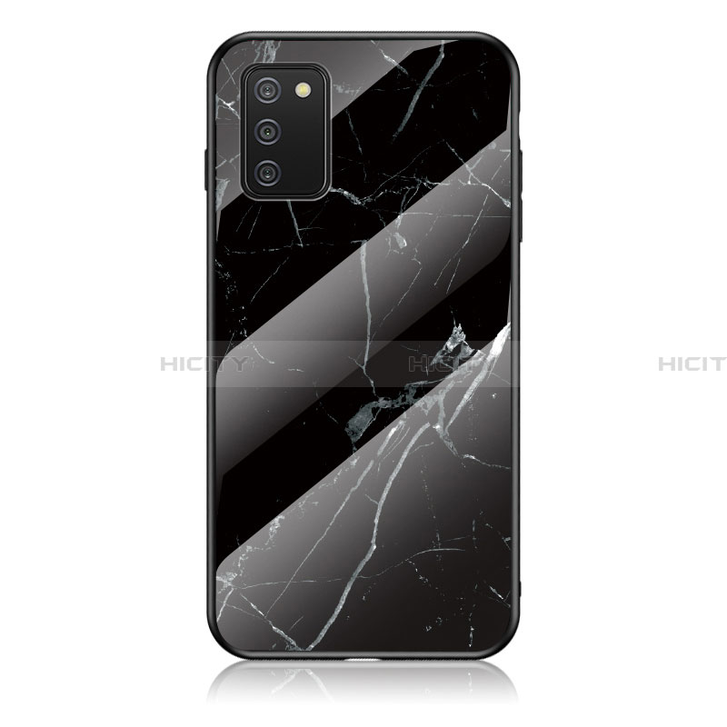 Handyhülle Silikon Hülle Rahmen Schutzhülle Spiegel Modisch Muster für Samsung Galaxy F02S SM-E025F