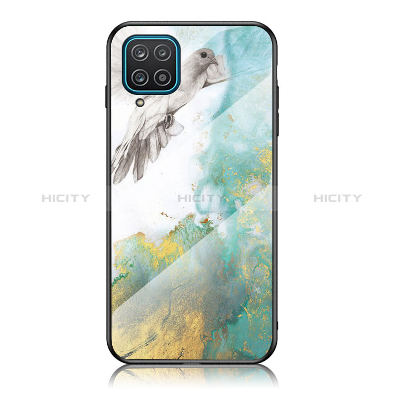 Handyhülle Silikon Hülle Rahmen Schutzhülle Spiegel Modisch Muster für Samsung Galaxy M12