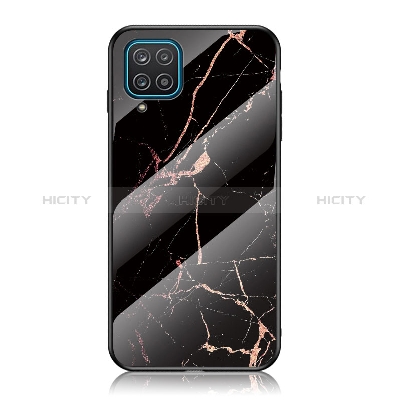 Handyhülle Silikon Hülle Rahmen Schutzhülle Spiegel Modisch Muster für Samsung Galaxy M12