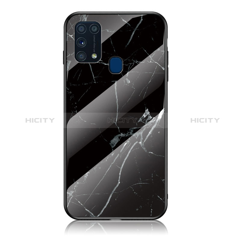 Handyhülle Silikon Hülle Rahmen Schutzhülle Spiegel Modisch Muster für Samsung Galaxy M31 Prime Edition