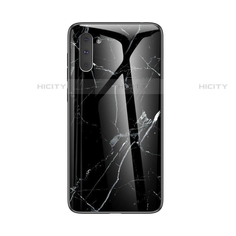 Handyhülle Silikon Hülle Rahmen Schutzhülle Spiegel Modisch Muster für Samsung Galaxy Note 10