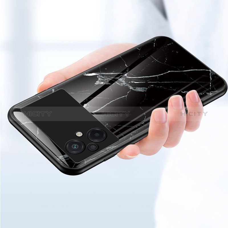 Handyhülle Silikon Hülle Rahmen Schutzhülle Spiegel Modisch Muster für Xiaomi Poco M5 4G