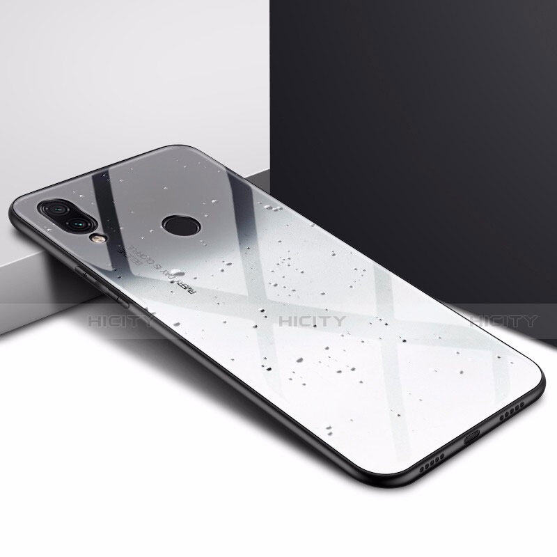 Handyhülle Silikon Hülle Rahmen Schutzhülle Spiegel Modisch Muster für Xiaomi Redmi Note 7
