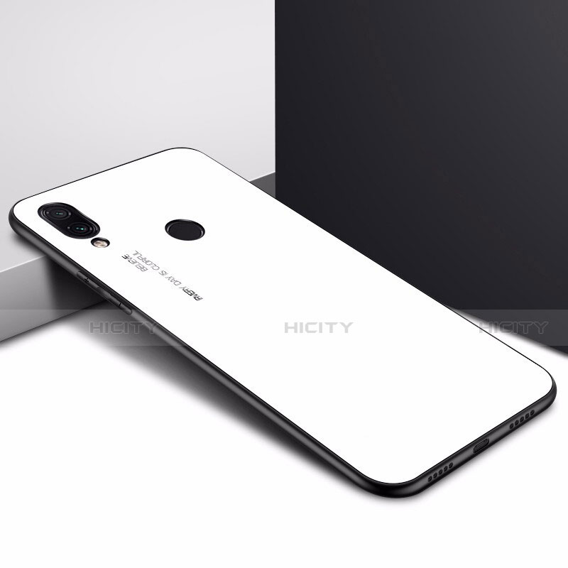 Handyhülle Silikon Hülle Rahmen Schutzhülle Spiegel Modisch Muster für Xiaomi Redmi Note 7