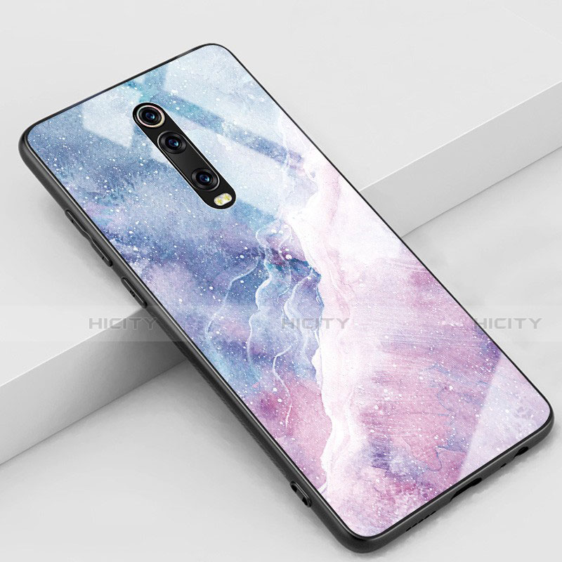 Handyhülle Silikon Hülle Rahmen Schutzhülle Spiegel Modisch Muster K01 für Xiaomi Mi 9T Pro groß