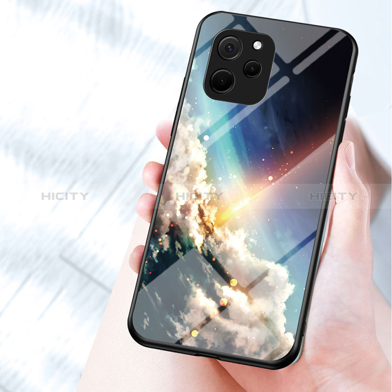 Handyhülle Silikon Hülle Rahmen Schutzhülle Spiegel Modisch Muster LS1 für Huawei Enjoy 50z