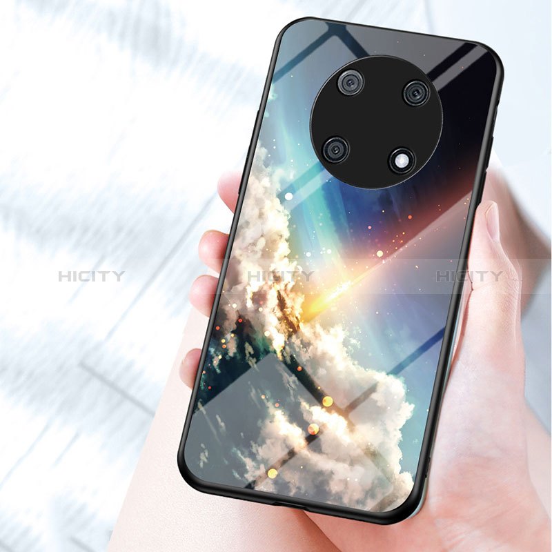 Handyhülle Silikon Hülle Rahmen Schutzhülle Spiegel Modisch Muster LS1 für Huawei Nova Y90