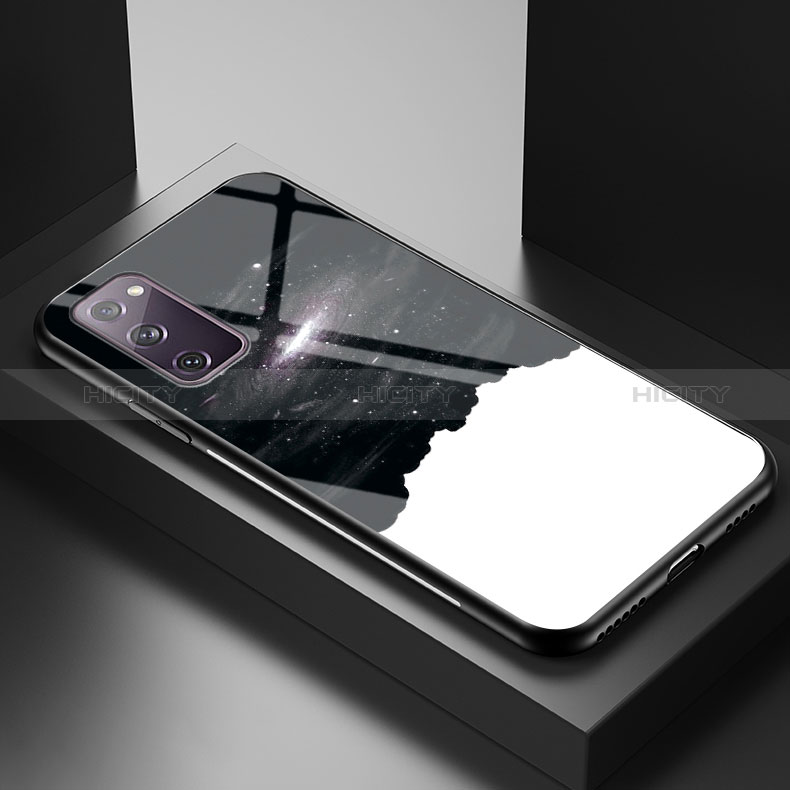 Handyhülle Silikon Hülle Rahmen Schutzhülle Spiegel Modisch Muster LS1 für Samsung Galaxy S20 Lite 5G groß