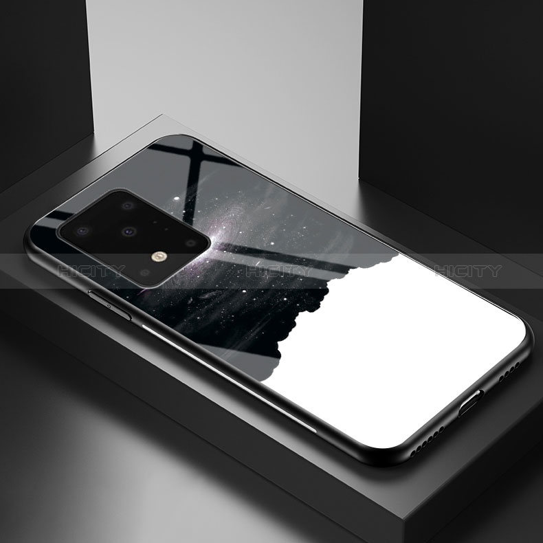 Handyhülle Silikon Hülle Rahmen Schutzhülle Spiegel Modisch Muster LS1 für Samsung Galaxy S20 Plus