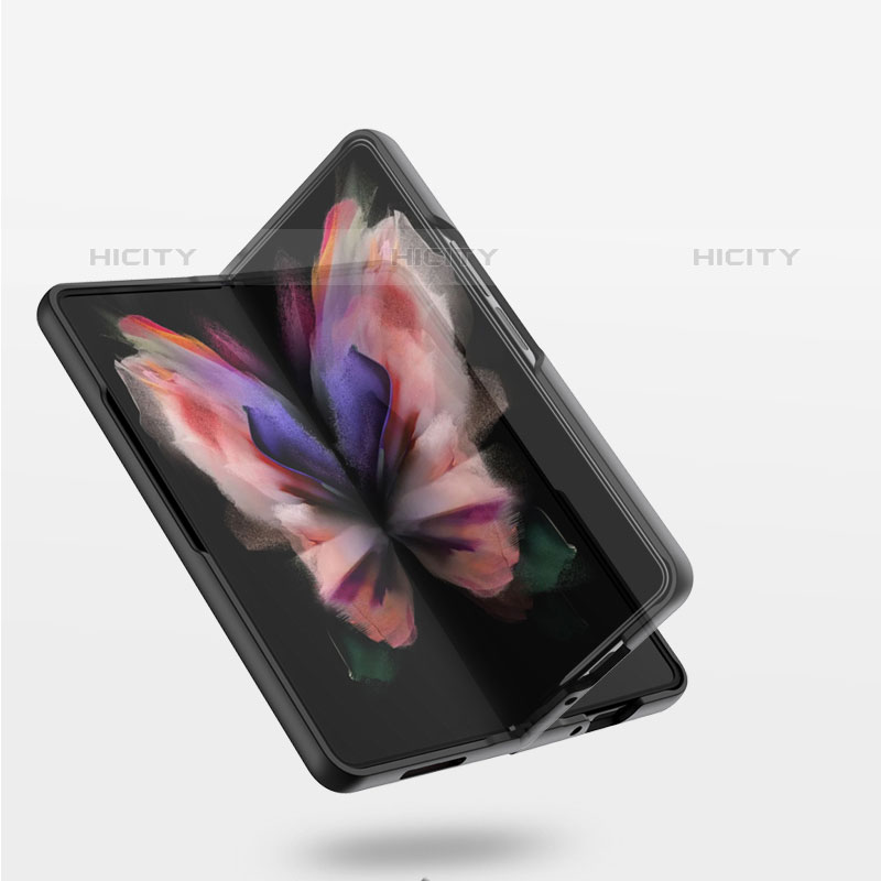 Handyhülle Silikon Hülle Rahmen Schutzhülle Spiegel Modisch Muster LS2 für Samsung Galaxy Z Fold5 5G