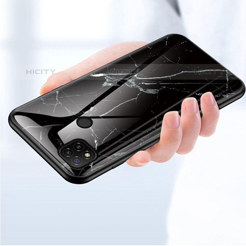 Handyhülle Silikon Hülle Rahmen Schutzhülle Spiegel Modisch Muster LS2 für Xiaomi Redmi 10A 4G groß