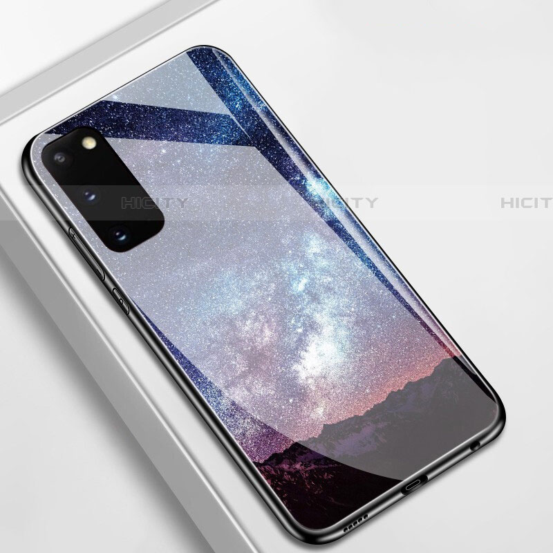 Handyhülle Silikon Hülle Rahmen Schutzhülle Spiegel Modisch Muster M01 für Samsung Galaxy S20 5G