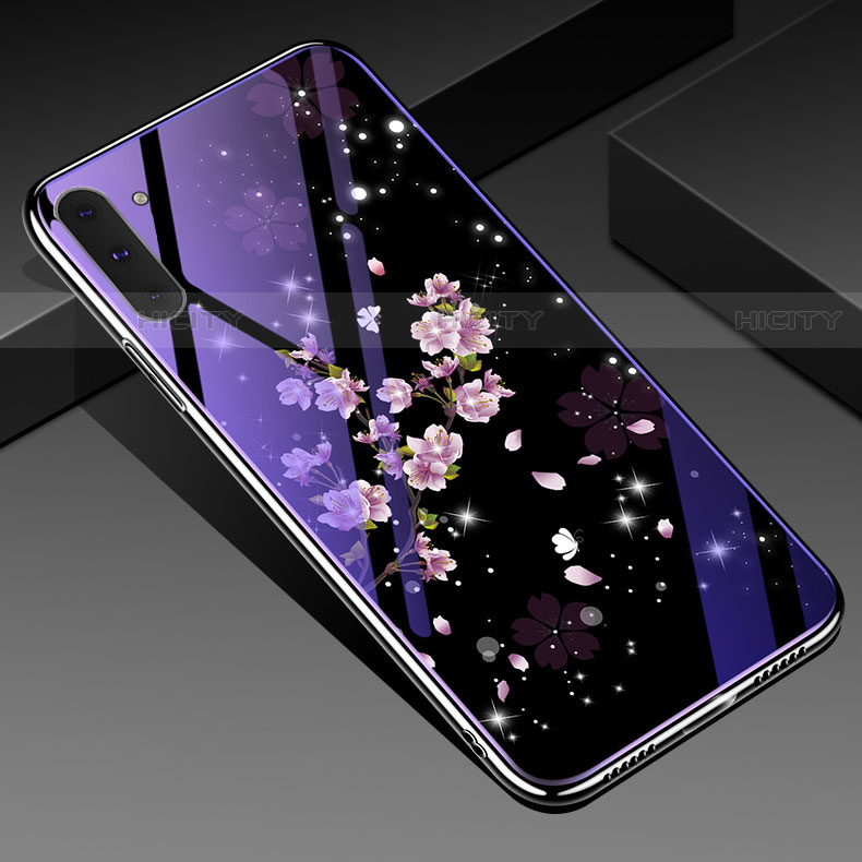Handyhülle Silikon Hülle Rahmen Schutzhülle Spiegel Modisch Muster S02 für Samsung Galaxy Note 10