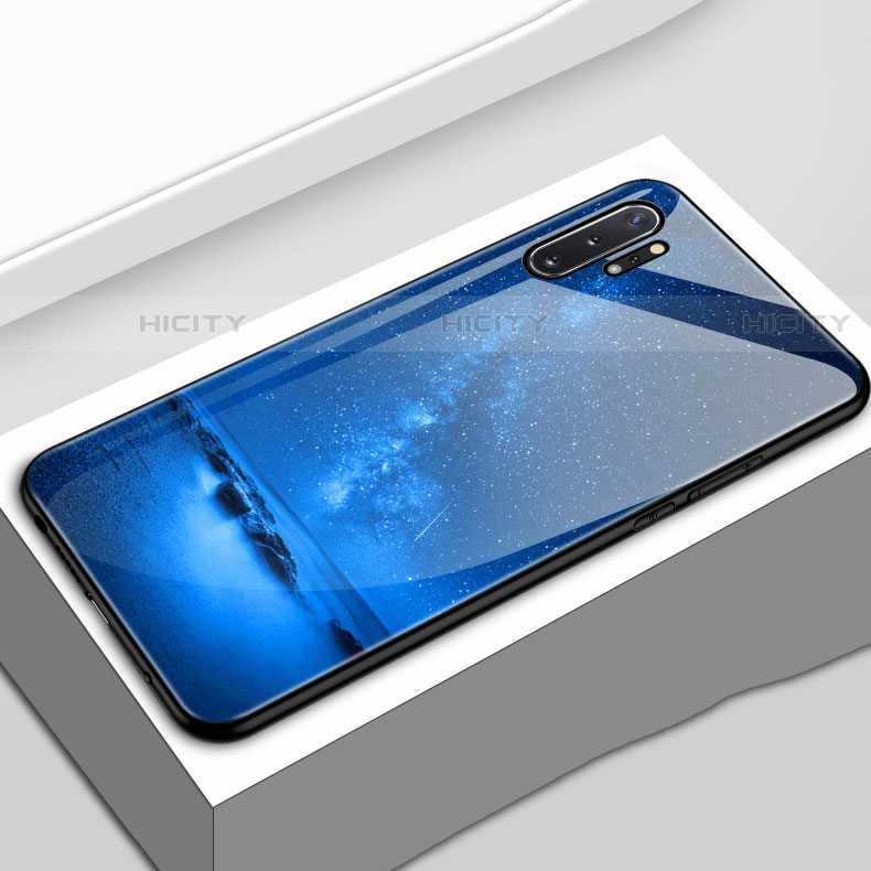 Handyhülle Silikon Hülle Rahmen Schutzhülle Spiegel Sternenhimmel für Samsung Galaxy Note 10 Plus