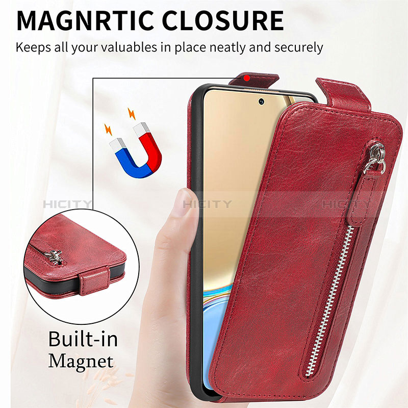 Handytasche Flip Schutzhülle Leder S01D für Huawei Honor Magic4 Lite 5G