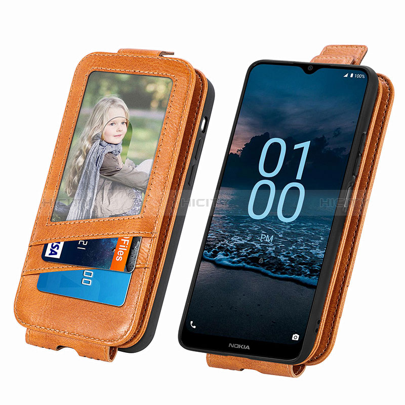 Handytasche Flip Schutzhülle Leder S01D für Nokia G100