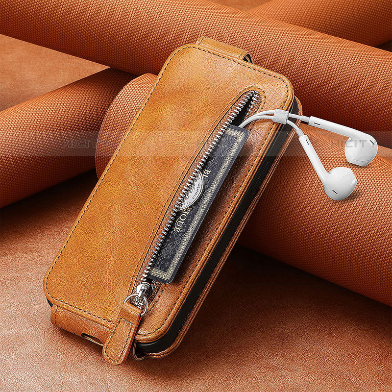 Handytasche Flip Schutzhülle Leder S01D für Samsung Galaxy S22 5G