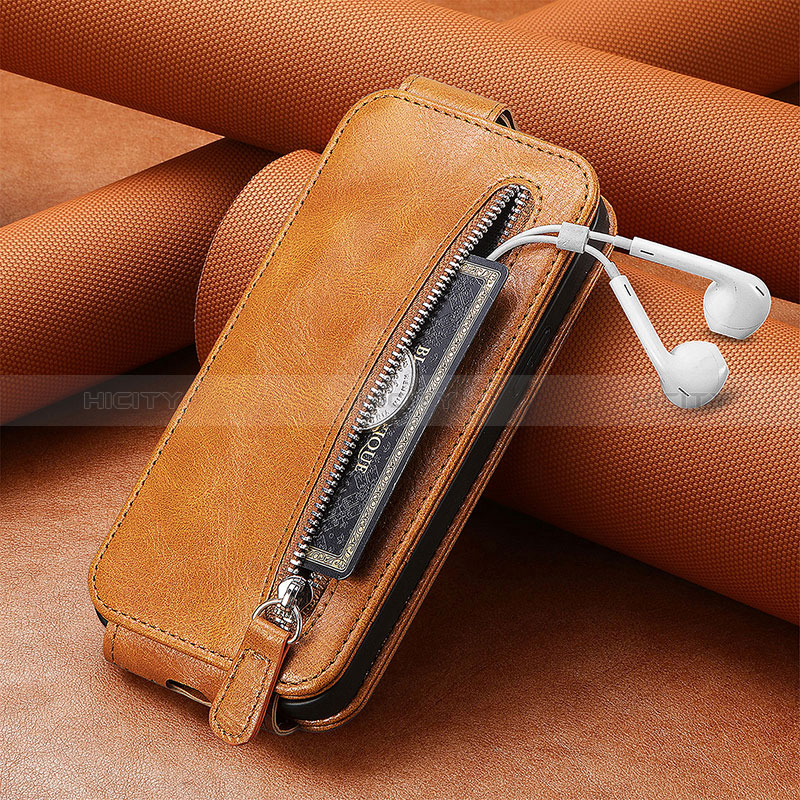 Handytasche Flip Schutzhülle Leder S01D für Samsung Galaxy S24 5G