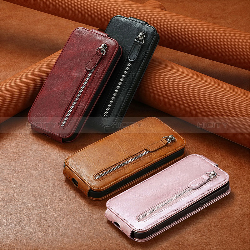 Handytasche Flip Schutzhülle Leder S01D für Samsung Galaxy S24 5G