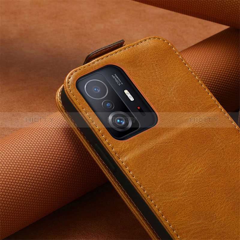 Handytasche Flip Schutzhülle Leder S01D für Xiaomi Mi 11T 5G groß