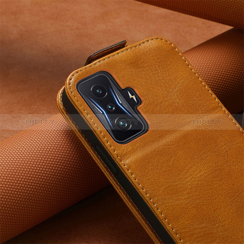 Handytasche Flip Schutzhülle Leder S01D für Xiaomi Poco F4 GT 5G