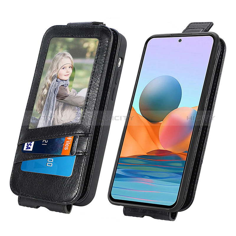 Handytasche Flip Schutzhülle Leder S01D für Xiaomi Redmi Note 10 Pro 4G