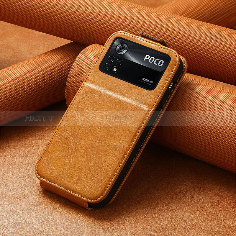 Handytasche Flip Schutzhülle Leder S01D für Xiaomi Redmi Note 11E Pro 5G