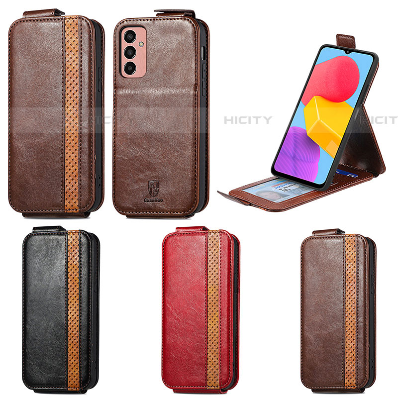 Handytasche Flip Schutzhülle Leder S02D für Samsung Galaxy M13 4G