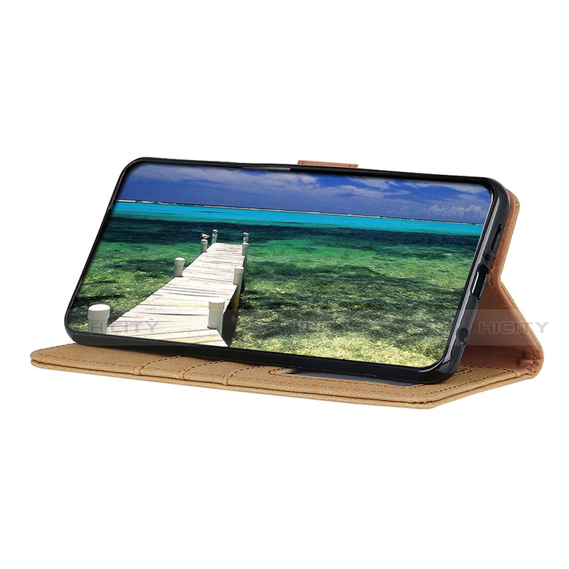 Handytasche Stand Schutzhülle Flip Leder Hülle A01D für Motorola Moto Edge 30 Pro 5G groß