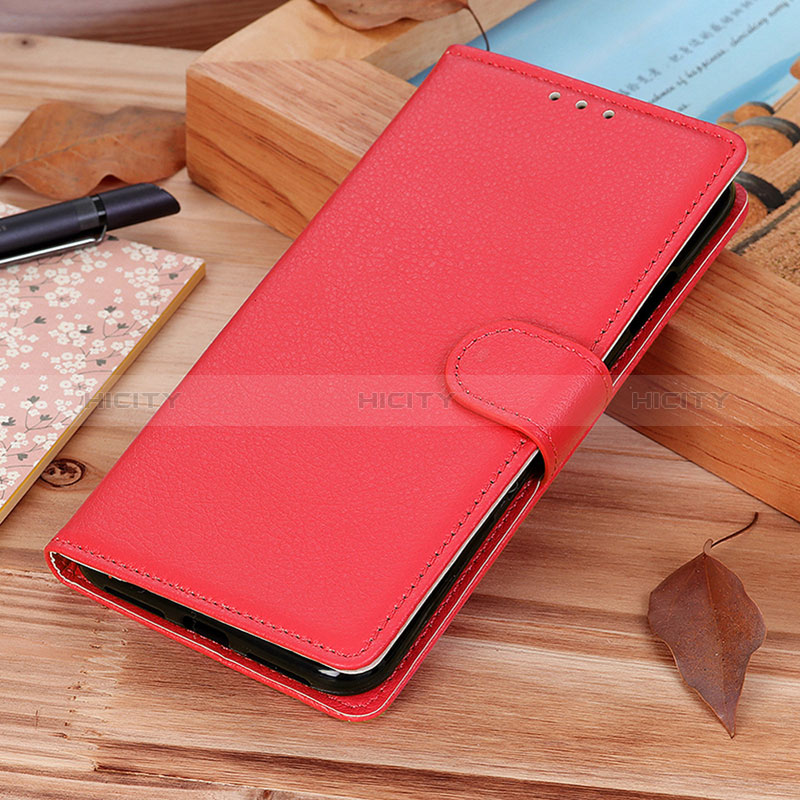 Handytasche Stand Schutzhülle Flip Leder Hülle A01D für Motorola Moto Edge 40 Neo 5G Rot