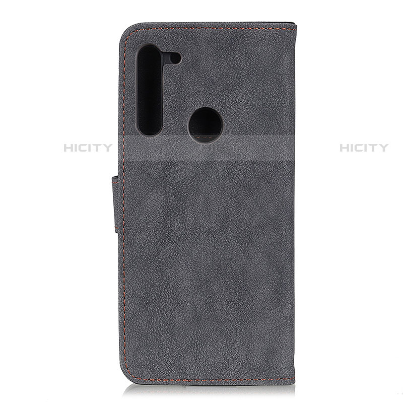 Handytasche Stand Schutzhülle Flip Leder Hülle A01D für Motorola Moto One Fusion Plus groß