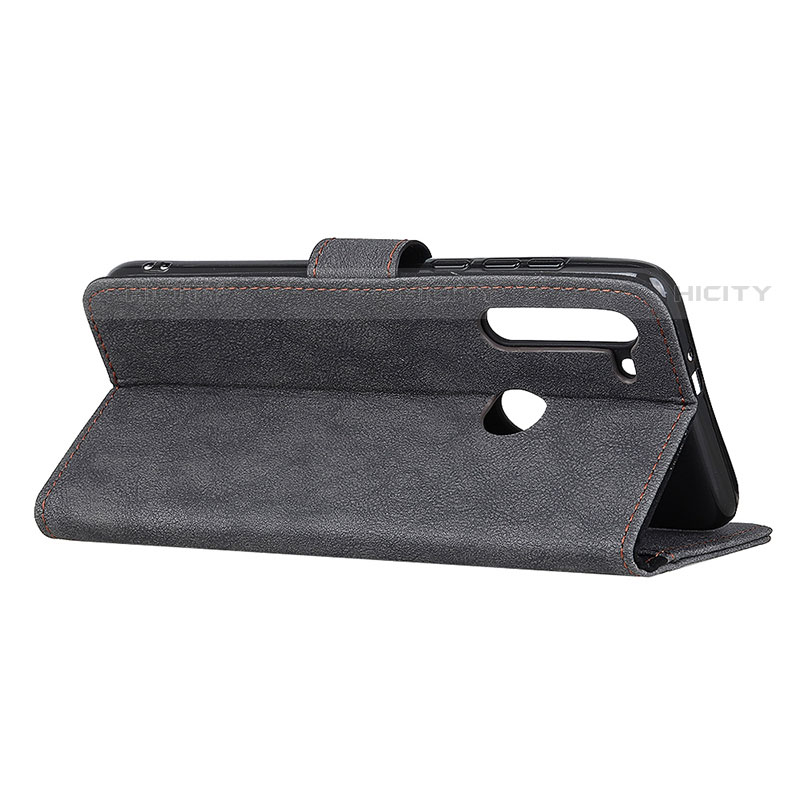 Handytasche Stand Schutzhülle Flip Leder Hülle A01D für Motorola Moto One Fusion Plus groß