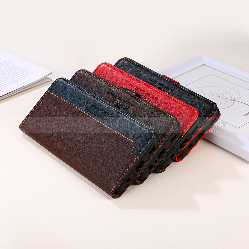 Handytasche Stand Schutzhülle Flip Leder Hülle A01D für Nokia C22 groß