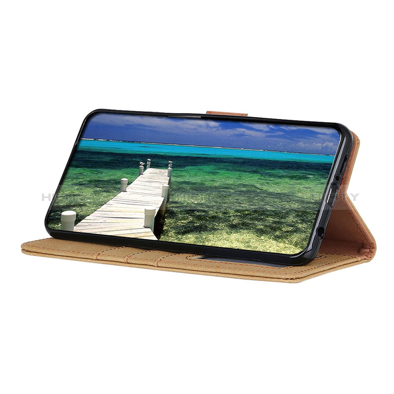 Handytasche Stand Schutzhülle Flip Leder Hülle A01D für Oppo A54 5G groß