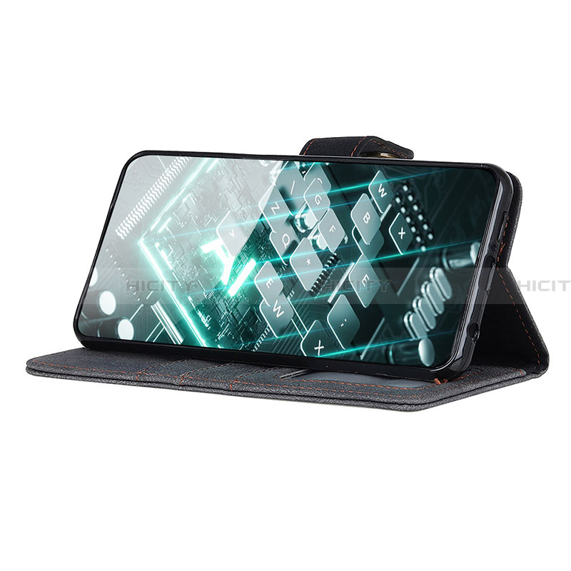 Handytasche Stand Schutzhülle Flip Leder Hülle A01D für Samsung Galaxy A02 groß