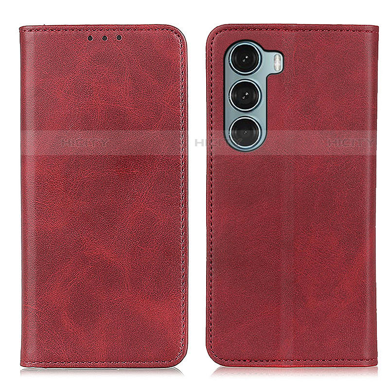 Handytasche Stand Schutzhülle Flip Leder Hülle A02D für Motorola Moto Edge S30 5G Rot