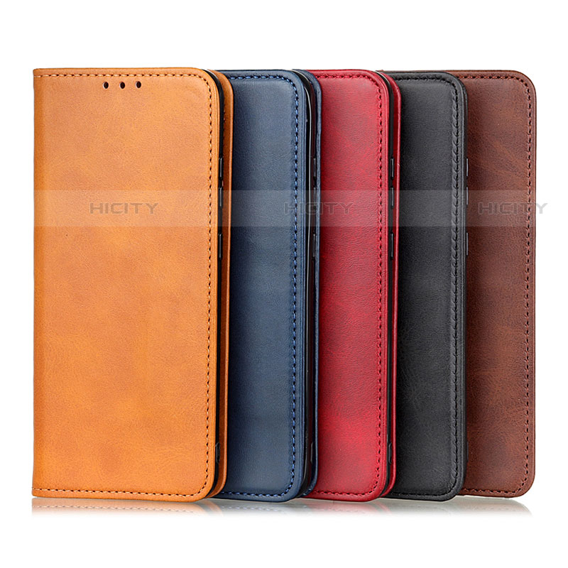 Handytasche Stand Schutzhülle Flip Leder Hülle A02D für Motorola Moto G200 5G groß