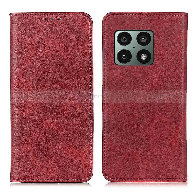 Handytasche Stand Schutzhülle Flip Leder Hülle A02D für OnePlus 10 Pro 5G Rot Plus