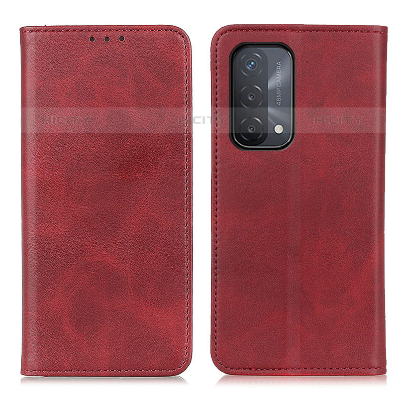 Handytasche Stand Schutzhülle Flip Leder Hülle A02D für OnePlus Nord N200 5G Rot