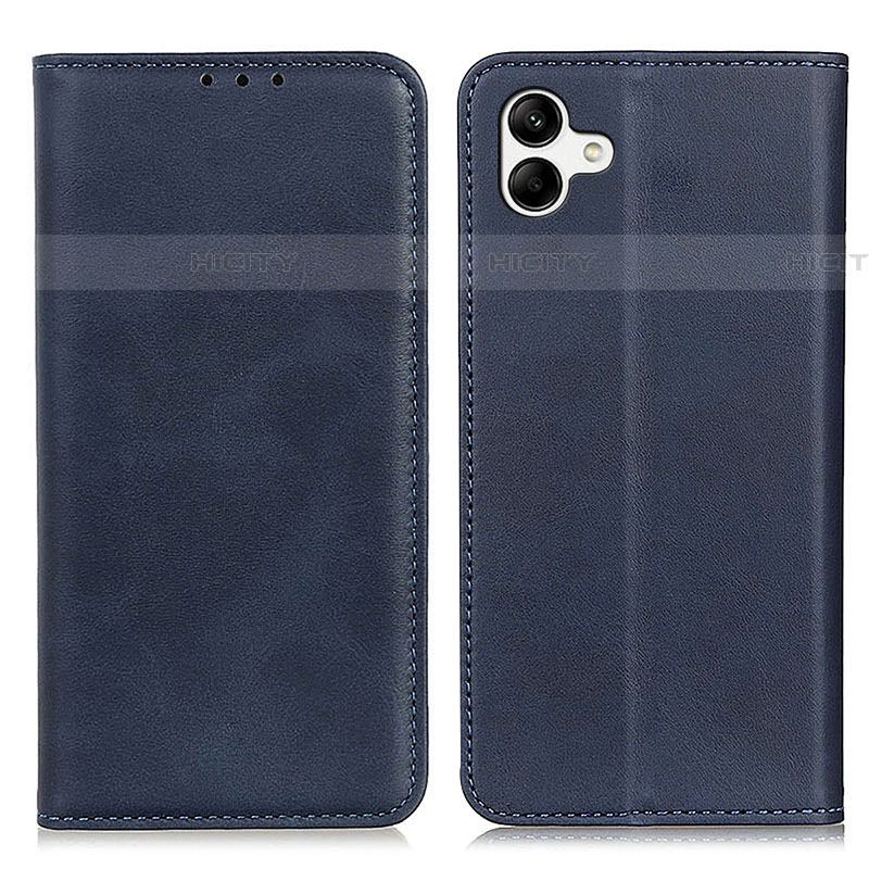 Handytasche Stand Schutzhülle Flip Leder Hülle A02D für Samsung Galaxy F04 Blau