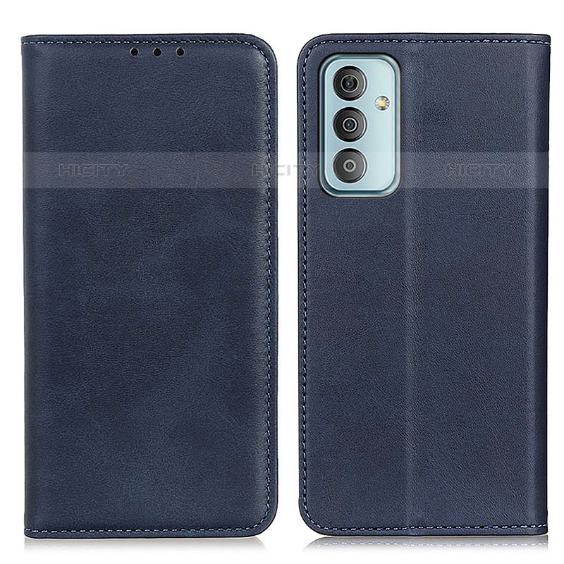 Handytasche Stand Schutzhülle Flip Leder Hülle A02D für Samsung Galaxy M23 5G Blau