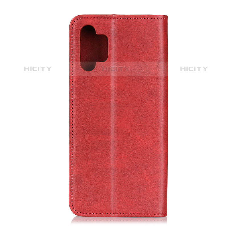 Handytasche Stand Schutzhülle Flip Leder Hülle A02D für Samsung Galaxy M32 5G Rot Plus