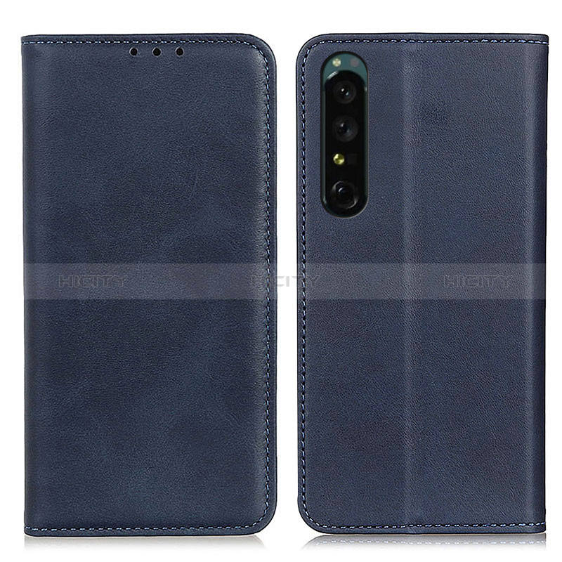 Handytasche Stand Schutzhülle Flip Leder Hülle A02D für Sony Xperia 1 IV groß