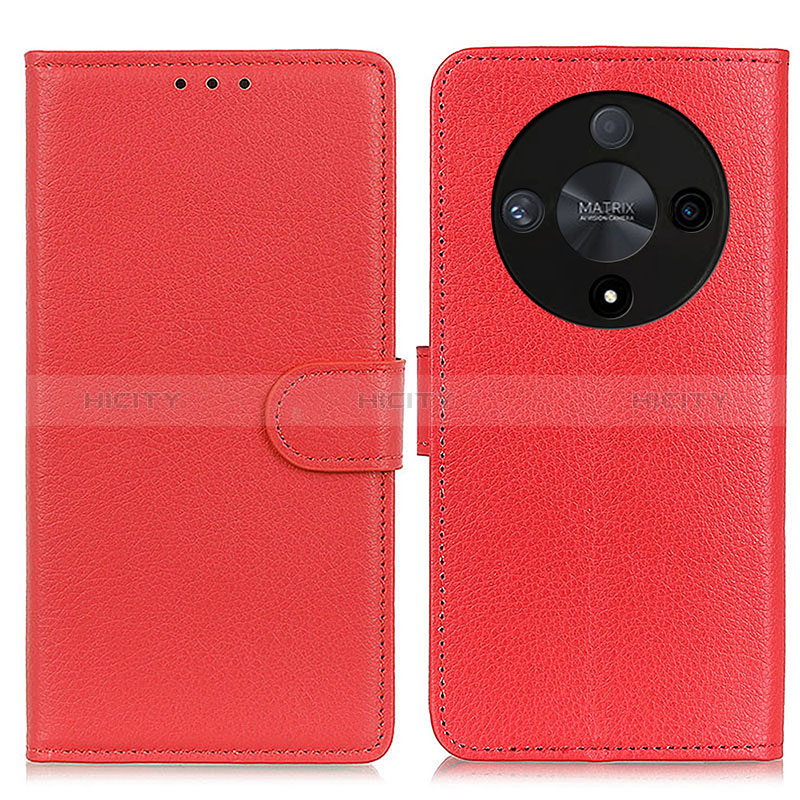 Handytasche Stand Schutzhülle Flip Leder Hülle A03D für Huawei Honor Magic6 Lite 5G Rot