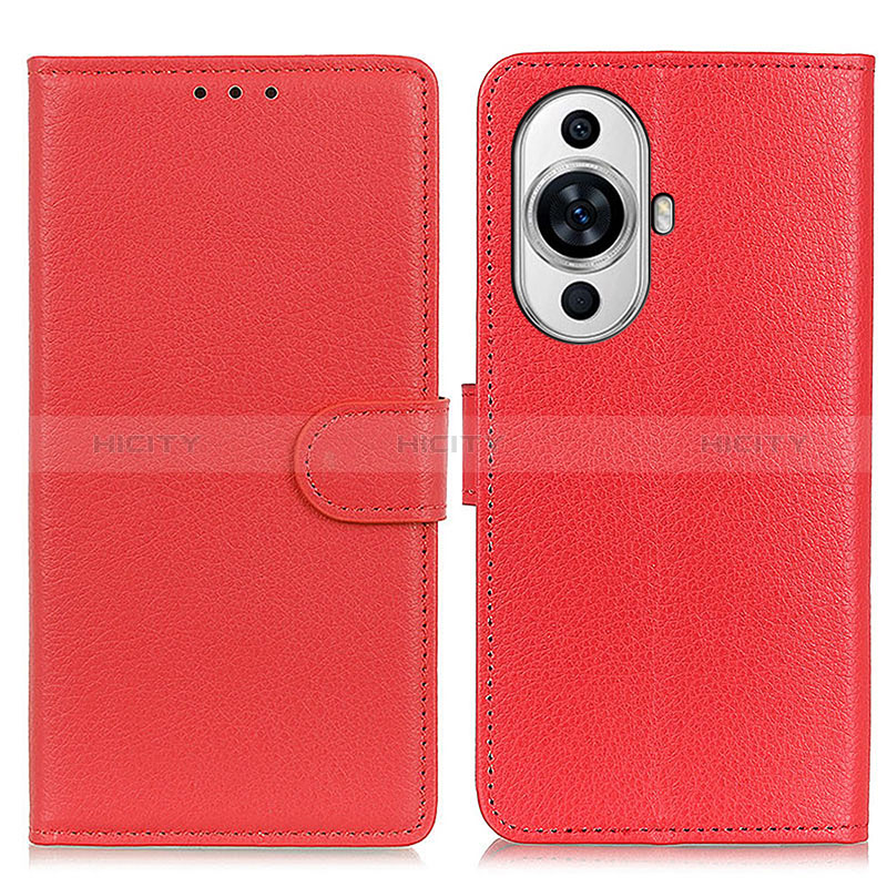 Handytasche Stand Schutzhülle Flip Leder Hülle A03D für Huawei Nova 11 Pro Rot