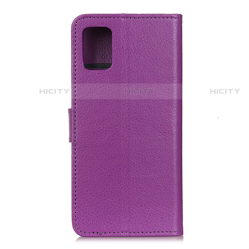 Handytasche Stand Schutzhülle Flip Leder Hülle A03D für Motorola Moto Edge S 5G Violett