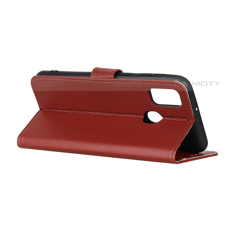 Handytasche Stand Schutzhülle Flip Leder Hülle A03D für Motorola Moto G31